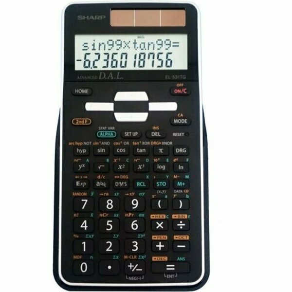 Sharp CALCULATOR, SCIENTIFIC SHREL531TGBBW